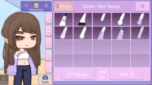 Gacha Nox Shirt Sleeves